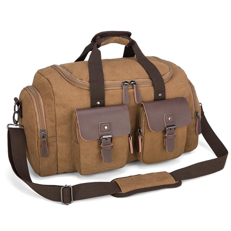 Waterproof Large Capacity Microfiber Canvas Crossbody Travel Bag