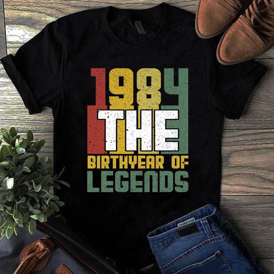 Men s and Women s T-shirts 1984 The Birthyear XXXL