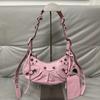 [Brugt] Le Cagole XS Skuldertaske 'Pink' - Fremragende #ZXVRH5
