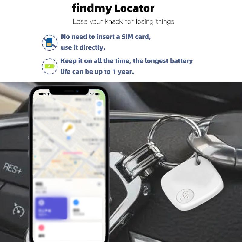 Mini Tracking Device Smart Bluetooth Tracker Work For Find My Key Wallet Sports Tracker Luggage Car Lost Finder For IOS System