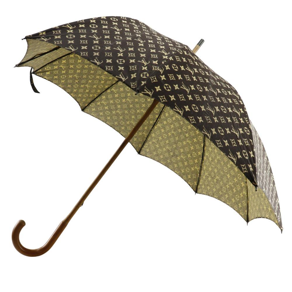

LOUIS VUITTON parasol Other miscellaneous goods vintage Monogram Brown cotton Women Used