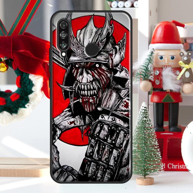 Japanese Samurai Warrior For Huawei Nova 7i 8i 11i 12i 12s Y73 Y70 Y90 Y60 Y72 Y61 Y91 9 10 SE P30 Pro P40 Lite Case