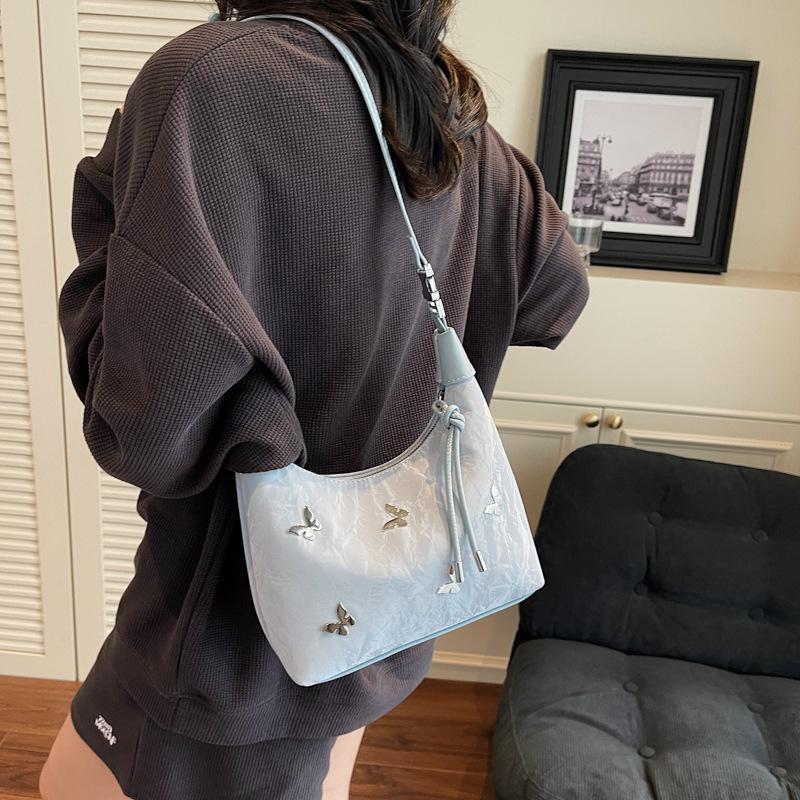 This year's popular spring and summer small bag women's new fashion versatile crossbody bag one-shoulder armpit hand-held dumpling bag
