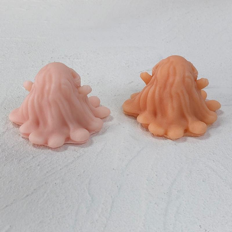3D Ghostes Candle Molds Casting Molds Silicone Mould for Halloween Decorations