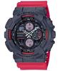 [CASIO] G-SHOCK GA-140-4AJF Men's Watch, Red