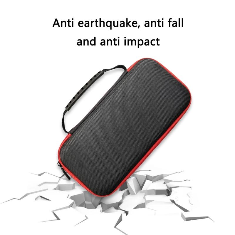 Protector Case Storage Box for RG557 Scratchproof EVA Bag Handheld Game Console Travel Carrying Case with Lanyard