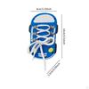 Busy Board Accessories Shoe Tie Practice Activity Developing Training Learn to Shoes Threading