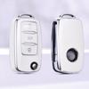 Tpu Car Key Case Cover For Vw Volkswagen Polo Tiguan Passat Golf Jetta Lavida Caddy Skoda Kodiaq Octavia Seat Leon Altea