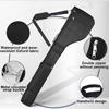 Golf Sunday Bag Foldable Golf Carry Bag Waterproof Golf Club Travel Bag Golf Travel Case for 8-10 Golf Clubs