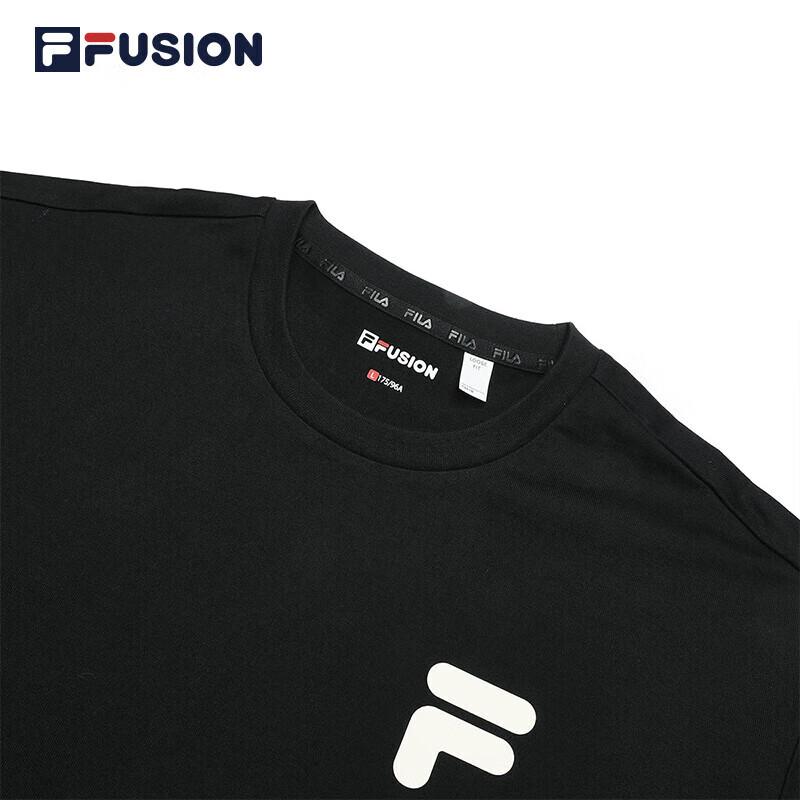 FILA FUSION Unisex Knit Short Sleeve T-Shirt