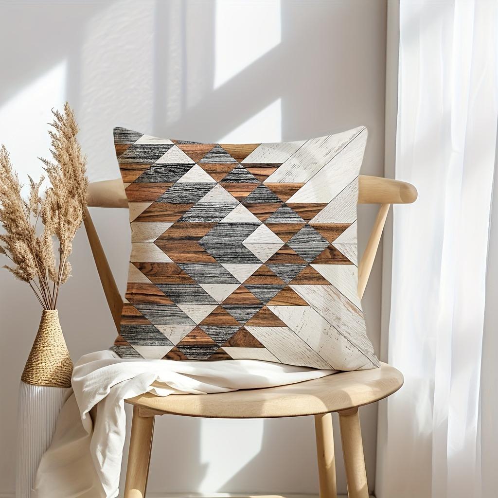 Modern Fashion Home Decoration Pillowcase Geometric Pattern Design Living Room Sofa Cushion Cover Room Decoration
