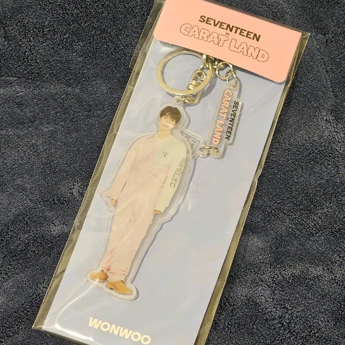 

Seventeen Wonwoo Caratland акриловый брелок Seventeen Wonwoo Caratland