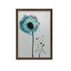 Poster Delicate Dandelion In Motion Poster Delicate Dandelion In Motion, 50X70 Cm, Frameless, Matte Paper 230 Gsm