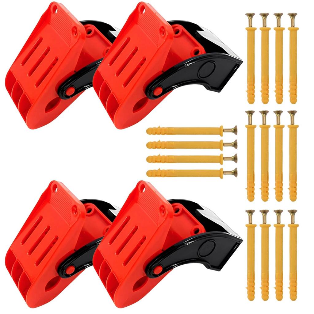 Car Mat Washing Clip with Screws Heavy Duty Wall Mount Clamp Floor Mat Holder Hanger Car Garage Organizer Drying Rack Accessory