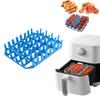 1 Stück Silikon-Heißluftfritteusen-Schale, Frittierkorb, Form, Korb, Topf, Wiederverwendbar, Hot Dog, Speck, Kuchenrost, Heimparty, Backzubehör