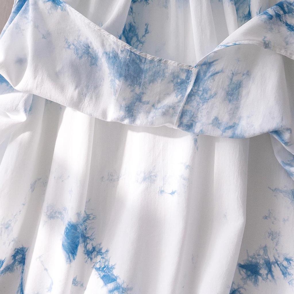 Yunnan Handmade Summer Korean-Style Women's Irregular Slimming Cotton Skirt