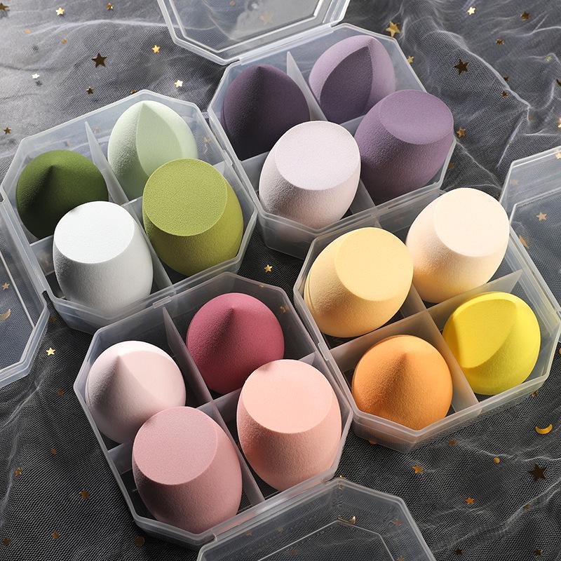 Beauty Sponge Set: Gourd & Water Drop Makeup Puff, Air Cushion Sponge, Powder Puff Beauty Tools