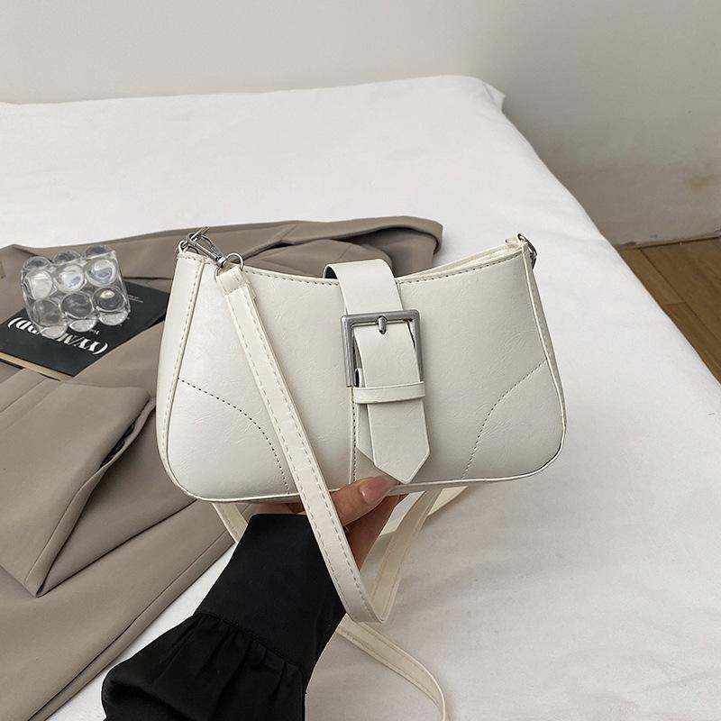 Geantă de sub braț retro cu design de nișă, geantă de umăr versatilă, nou primăvară 2025, geantă de damă ins