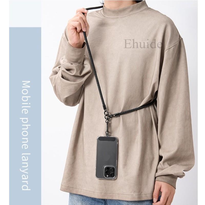 8MM Diameter Outdoor Mobile Phone Hanging Rope Crossbody Backable Neck Strap Durable Phone Case Lanyard Climb Mountain Anti-lost
