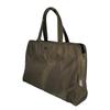 Prada Triangular Logo Handbag Khaki Women Used