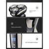 German 2025 New Arrival Electric Shaver Rechargeable 6d Multifunctional Fully Washable Men Three Cutter Head Shaver