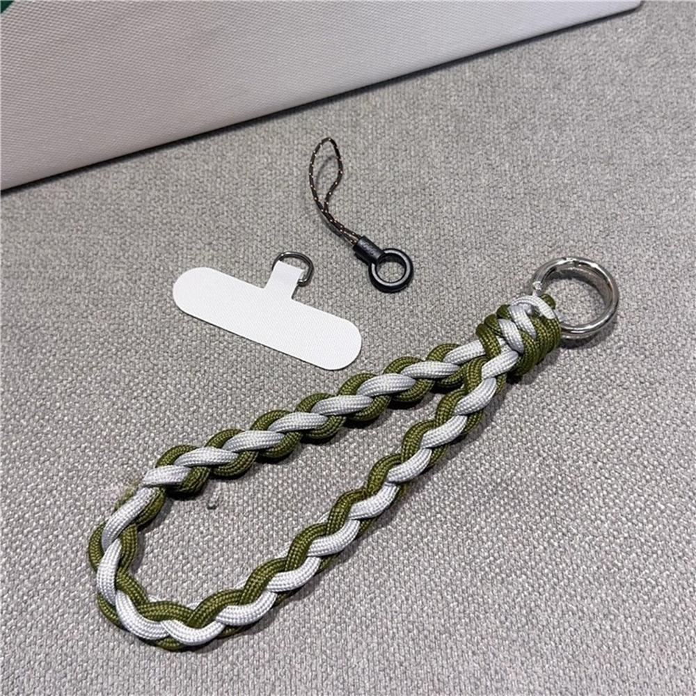 New Handwoven Adjustable Mobile Phone Universal Lanyard Wrist Strap Outdoor Sports Convenient Safety Anti-drop Rope Accessories