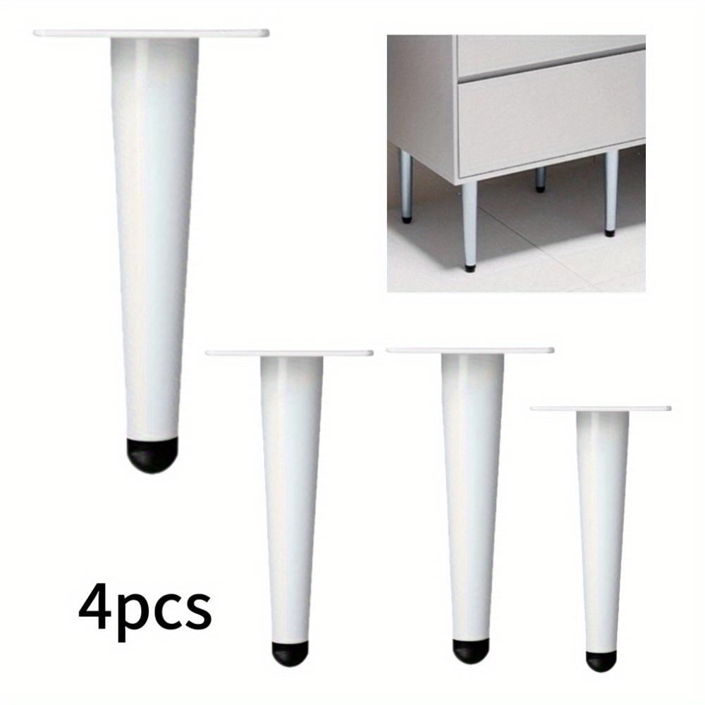 4pcs Coffee Table Support Desk Chairs Nightstands DIY Furniture Metal Legs Adjustable Furniture Table Legs for Sofa TV Cabinet