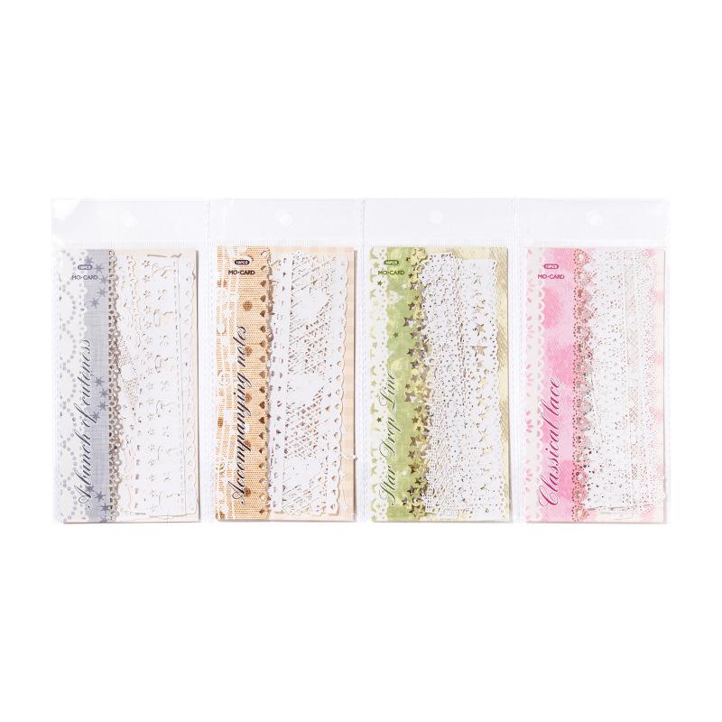 Mò Mò Retro Lace Journal & DIY Decor Set