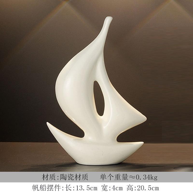 Wind and Wind Water Boat Home Furnishings Entrance Decorations Living Room Cabinet Handicrafts Relocation High End Gifts Pendant