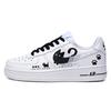 Air Force 1 Abrasion Resistant Low Top Skateboard Shoes Unisex White Black CW2288-111(Team943-)