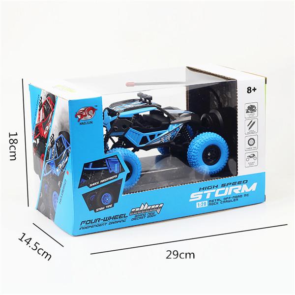 Alle Legierung Körper Fernbedienung Auto Bigfoot Rennauto Kinder Kinder Spielzeug Geschenke 1:20