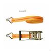 Heavy Duty Cargo Strap High Strength Polyester Material with Buckle Stitching for