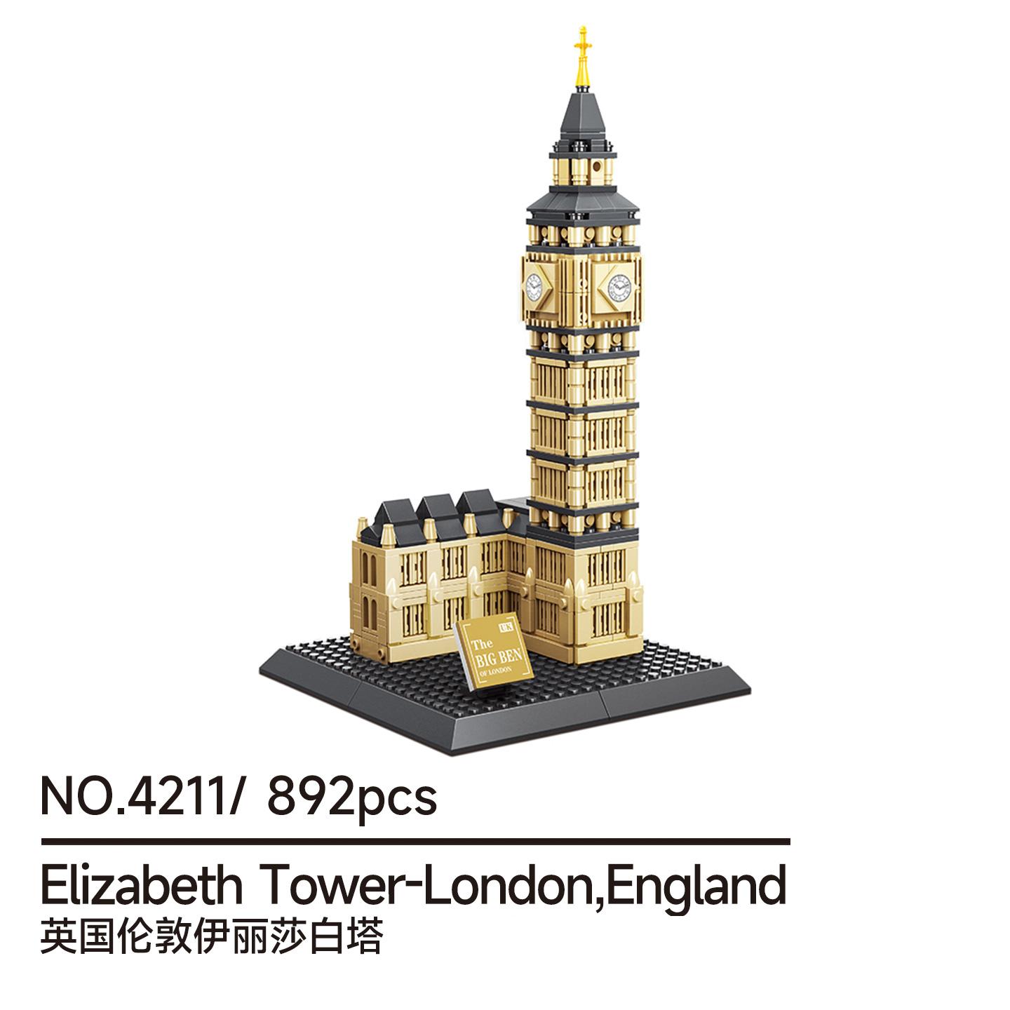 892 PCS MOC Elizabeth Tower Big