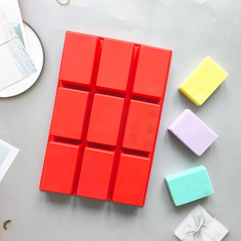 9/12 Hohlraum Kuchenform Sugarcraft Brot Fondant Kuchen Backform Mini Kuchenform Silikonform DIY Backwerkzeuge