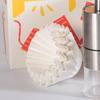50/100pcs Hand Brewed Coffee Filters,Cake Shape Filter Paper,155 Bowl Shape Filter Paper Wavy 1-2 Cups Portion