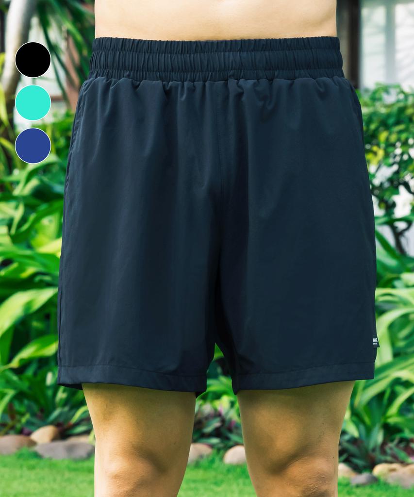 Helingbon Men'S Mid-Length Rash Guard Shorts Swim Pants (3 Colors) / Ai336M