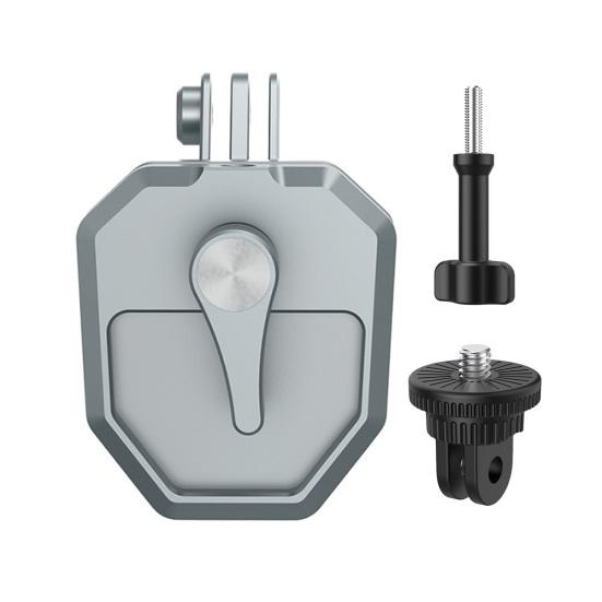 

Кронштейн для лобового стекла Корпус из алюминиевого сплава Держатель для мотоциклетной камеры Регулировка на 180 градусов Крепление для камеры для Gopro13 action4 insta360