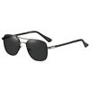 Driving Anti-Glare Night Vision Lenses Myopia Sunglasses Men Double Beam Nearsighted Sunglasses With Diopters -0.5 -0.75 To -6.0