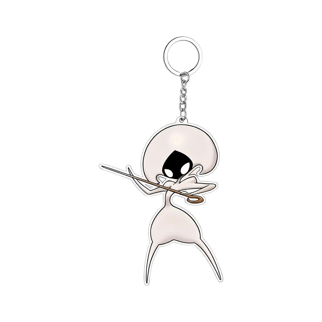 Silk Song Keychain Green Troupe  Acrylic Keychain Pendant