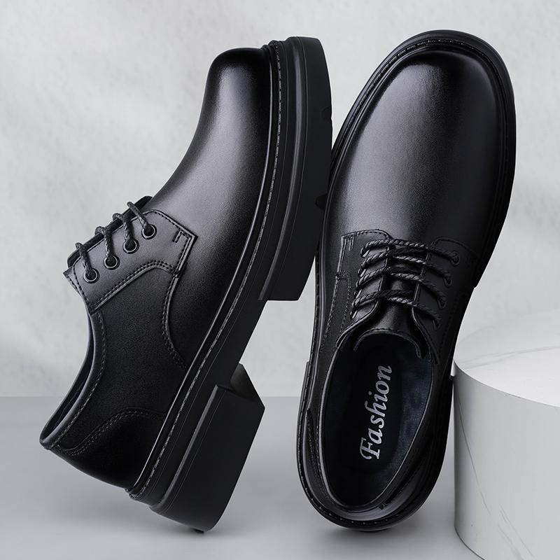 Fashion Genuine Leather Mens Oxford Shoes Fashion Casual Shoes New Arrival Formal Dress Footwear Elegantes Male Business Shoes Sneakers