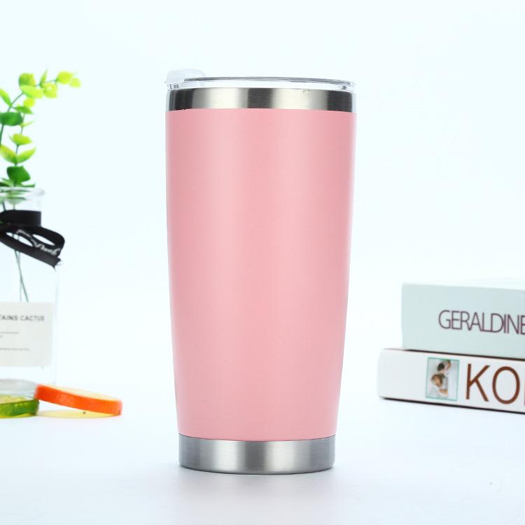 Powder Coated 20oz Stainless Steel Insulated Cup - Ice King
