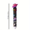 Back To School Season 36pcs 0.7mm Creative Planet Ten-color Ballpoint Pen Multi-color Press Hand Tent Pen Gift Pen Prize Pen Stationery Stationery
