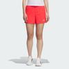 Adidas Laufendes Logo Gewebt Bequem Vielseitig Einfarbige Sporthosen Damen Shorts Hellrot Dunkelsilbergrau JZ2209