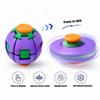 3D Printed Press-to-Spin Fidget BallOne Click Deform Fidget Spinner Ball, Smooth Rotating Stress Relief Sensory Toy