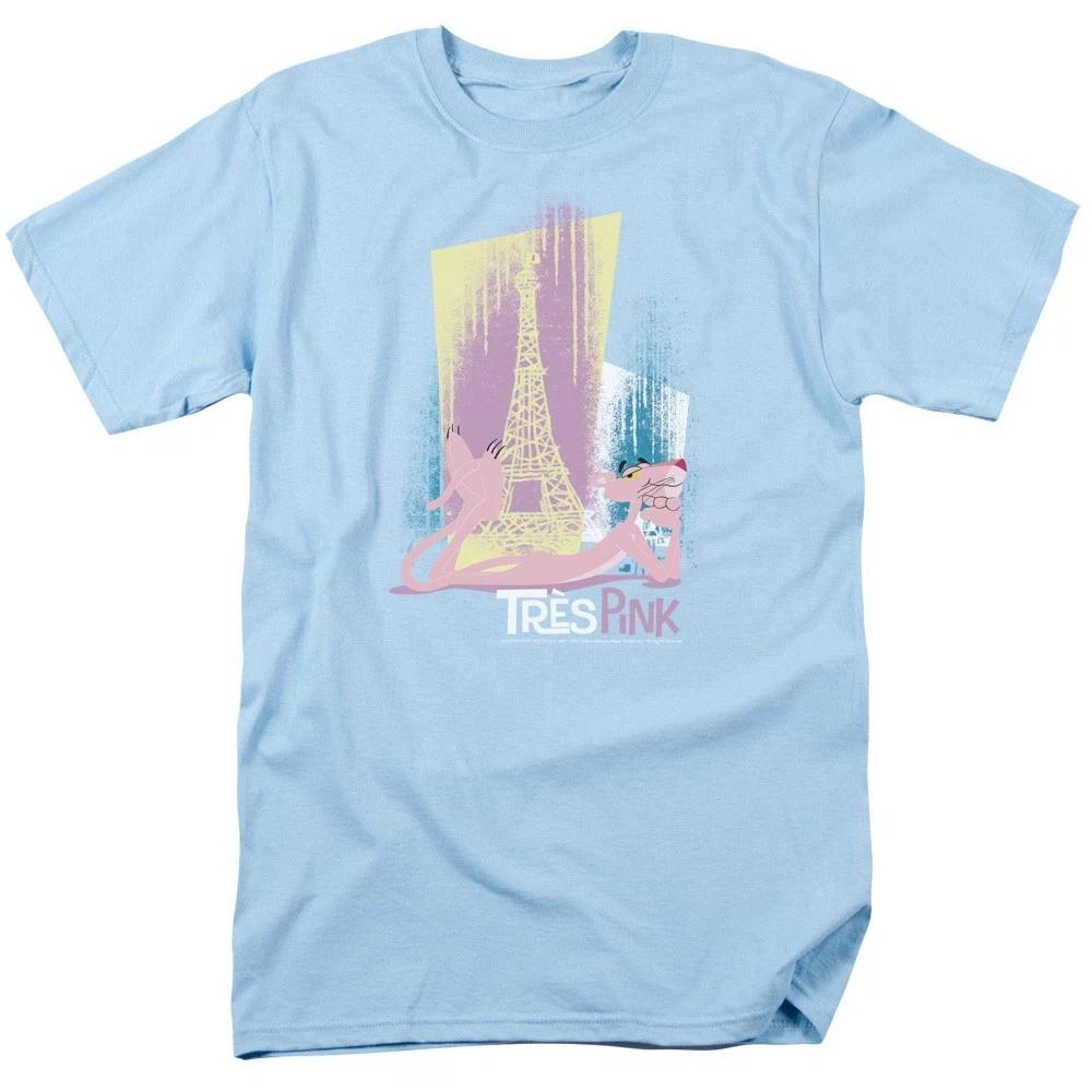 PINK PANTHER TRES PINK Licensed Adult Men s Graphic Tee Shirt SM-3XL 3XL