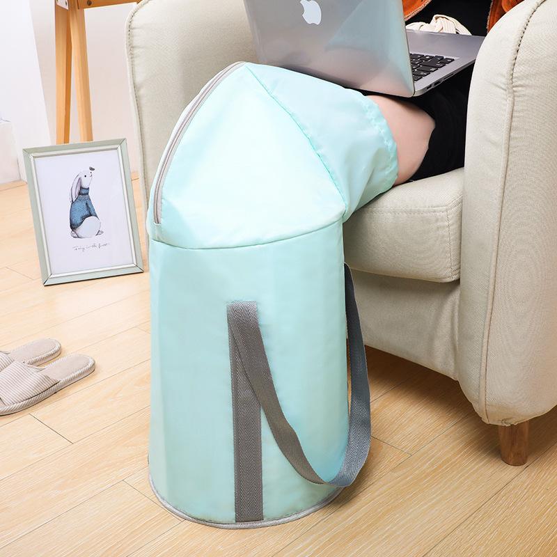 Secchio per Pediluvio Domestico per Adulti Pieghevole Secchio per Immersione Piedi Borsa per Pediluvio Essenziale per Viaggi Borsa Portatile per Pediluvio