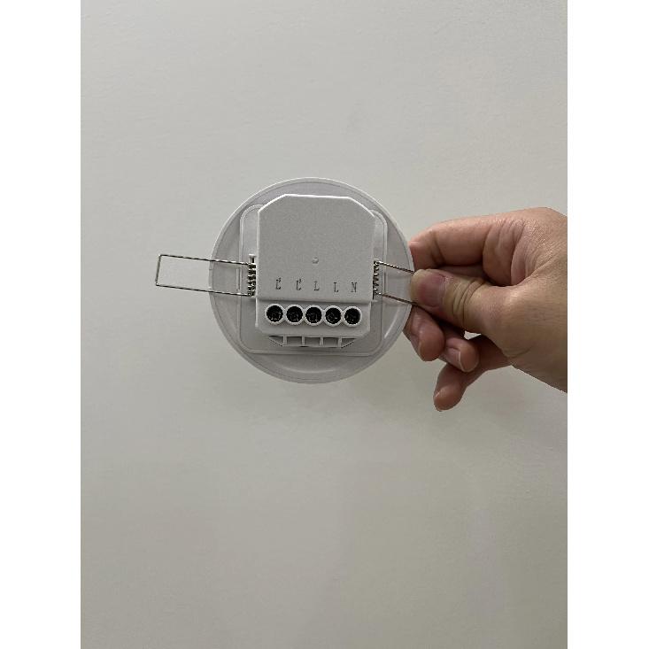 110-240v ceiling embedded 5.8GHZ ultra high power LED light with 6000W40A microwave radar induction switch