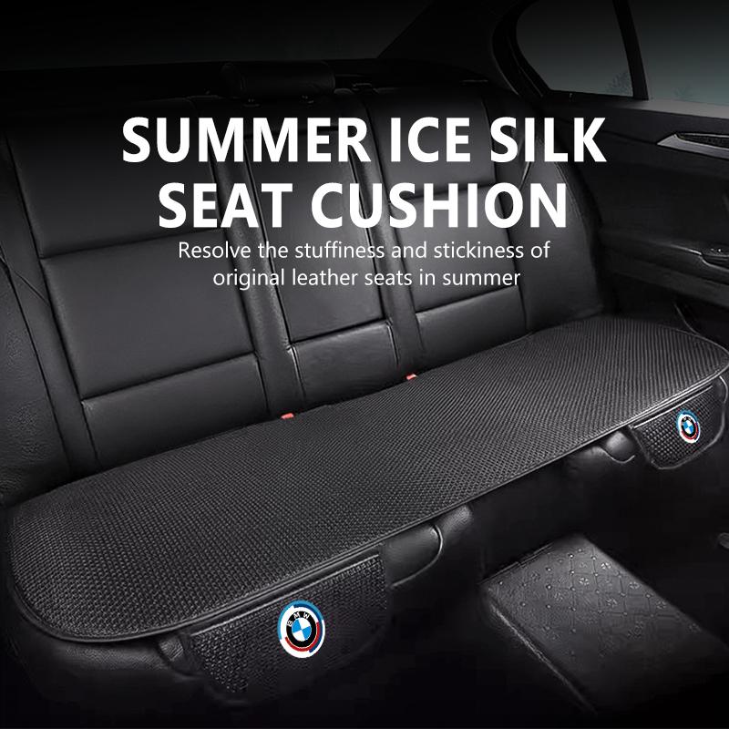 Cool Breathable Ice Silk Car Seat Cover Auto Seat Cushion For BMW M3 M5 E36 E39 E46 E60 E61 E64 E70 E71 E80 E85 E87 E90 E83