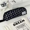 Large Capacity Pen Bag Handheld Pencil Pouch Portable Stationery Organizer  Gift