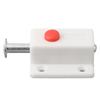 10pcs Plastic Cabinet Push Button Spring Load Automatic Door Bolt Latches Lock for Multiple Cabinet Door Locking Needs